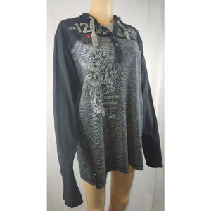 Projek Raw | Men | Long Sleeve Shirt | Black | Size Large